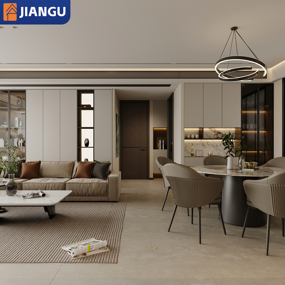 Factory delivery of modern minimalist customized whole house design, light luxury high-end home furniture