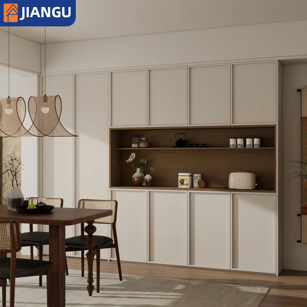 Customized Modular Full-house Cabinets, Modern TV Cabinets, White Dining Cabinets, and Large-capacity Storage Cabinets