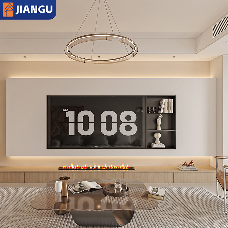 Customized Modern Living Room Furniture Wooden TV Stand Cabinets Design