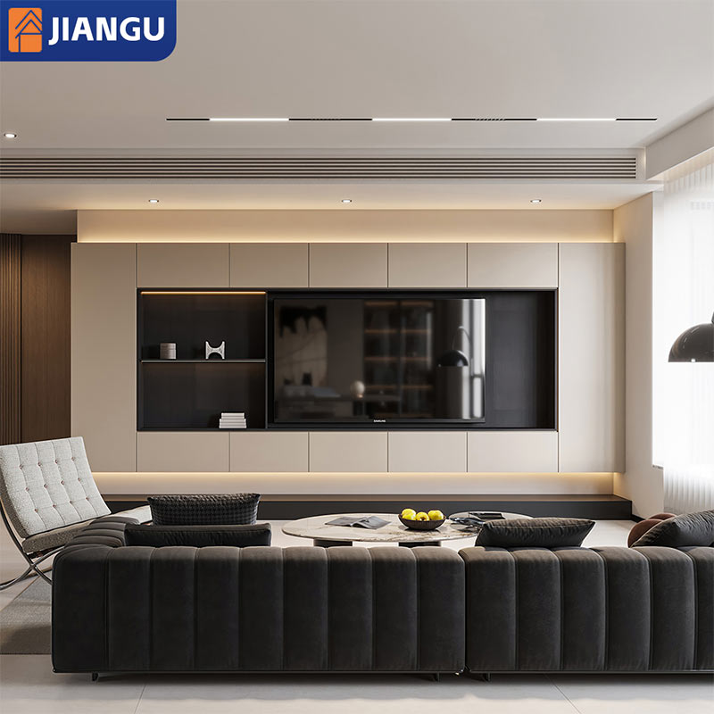 Luxury Modern Design Hanging Tv Cabinet Whole House Custom Living Room Cabinet Furniture