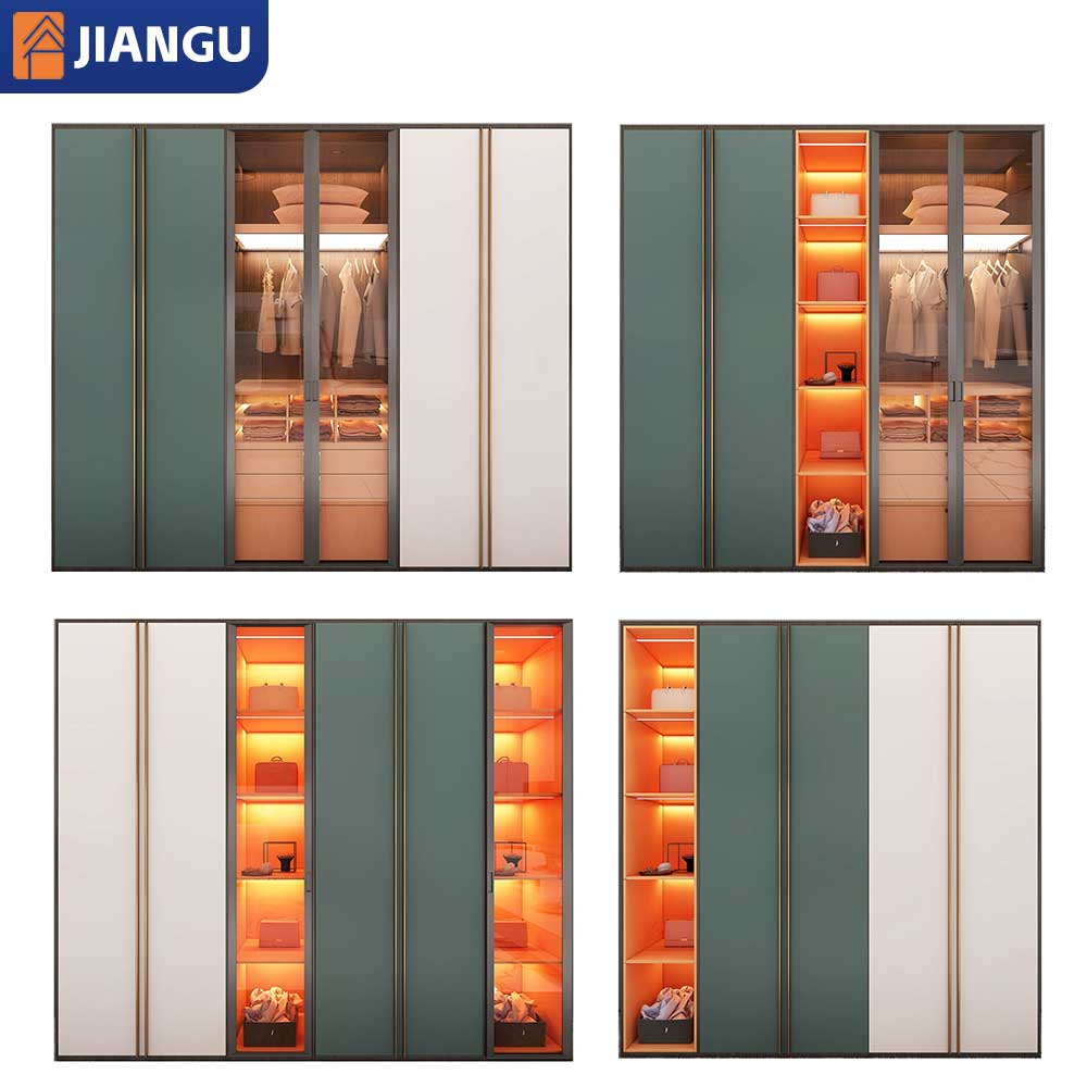 New Prices White Mdf Wooden Wardrobes Closet Storage Cupboard Sliding Room Furniture Simple Bedroom Design Wardrobe